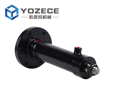 后端法蘭板工程油缸